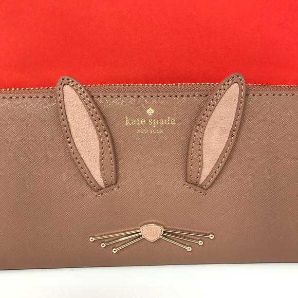 Kate spade rabbit desert muse Lacey wallet NWT - Picture 2 of 7